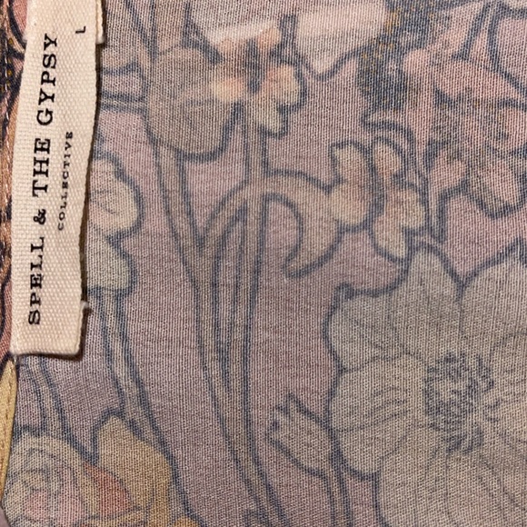 SPELL AMETHYST BAMBI GOWN, Size Large, NWOT *Mini flaw (see pic) - Picture 10 of 11